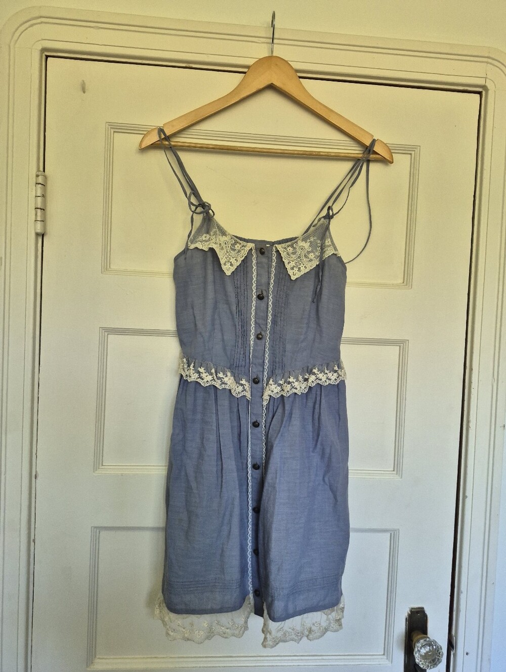Axes Femme Whimsical Lace And Cotton Dress From Japan Medium